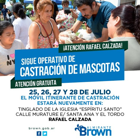 Cascallares: "Multiplicamos los operativos de castración en los barrios"